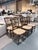An exceptional set of six Maitland-Smith Wellington Cottage dining chairs showcasing the brand’s signature interpretation...