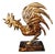 Cocorico Rooster Sculpture in Bronze by Yves Lohé, 1990s For Sale