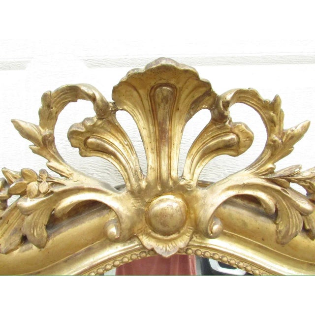 Antique Louis Philippe Giltwood Mirror For Sale In San Francisco - Image 6 of 18
