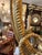 Wood Italian Giltwood Oval Antique Mirror For Sale - Image 7 of 18