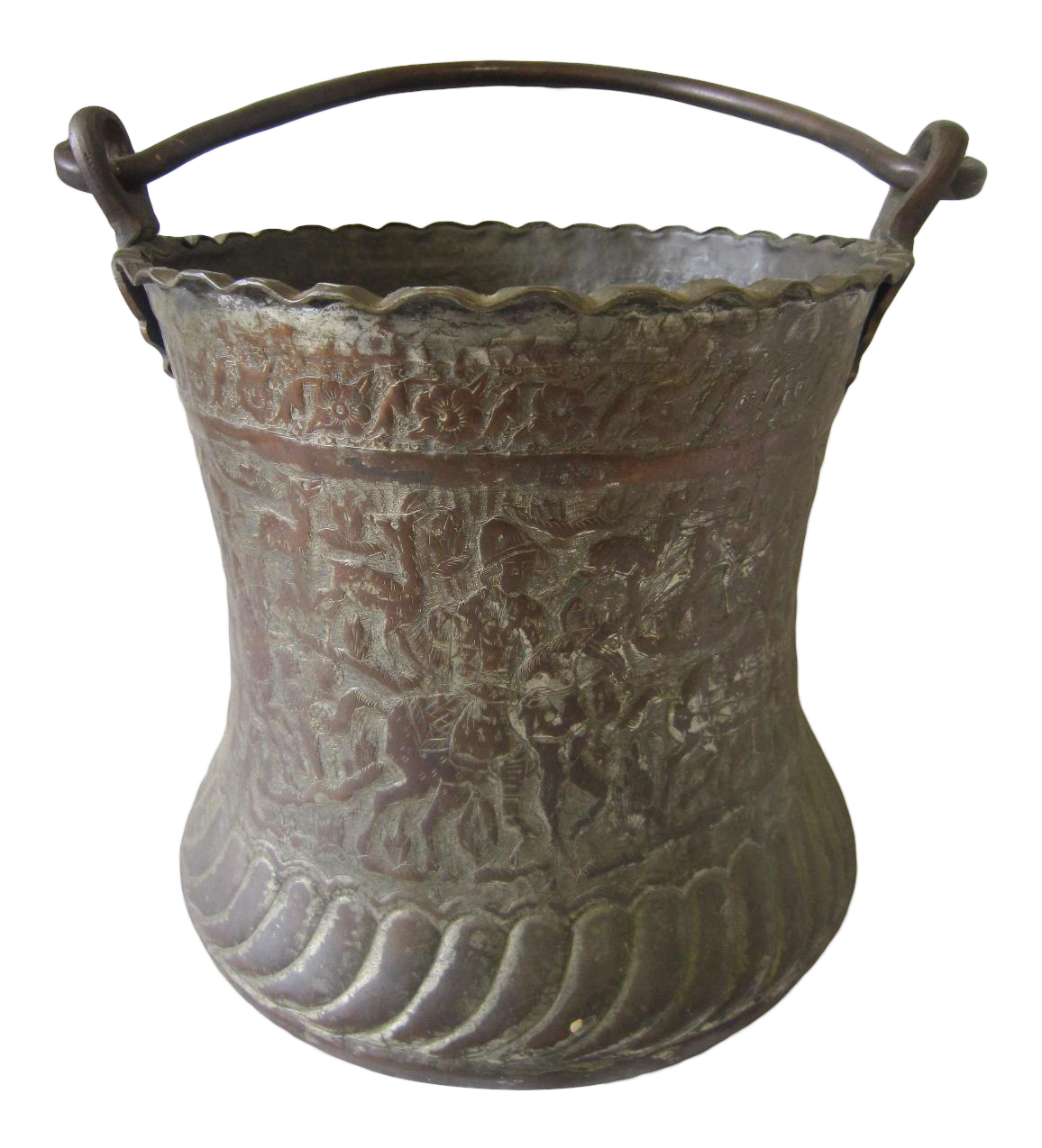 bronze bucket