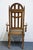 Bassett Furniture Centuria Collection Solid Pecan Mediterranean Style Dining Arm Chair 429-42-480 For Sale In Kansas City - Image 6 of 10