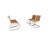 Wood MR10 Chairs by Mies Van Der Rohe, Set of 4 For Sale - Image 7 of 10