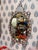 Contemporary Oval Mother of Pearl Inlaid Ornate Mirror For Sale - Image 3 of 8