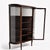 Traditional Edwardian Curved Glass Demi-Lune Display Cabinet, 20th Century For Sale - Image 3 of 16