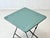 Vintage Folding Table in Metal with Cast Iron Frames, 1950s For Sale - Image 9 of 16