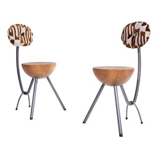 Chairs from Rob Eckhardt, 1980s, Set of 2 For Sale