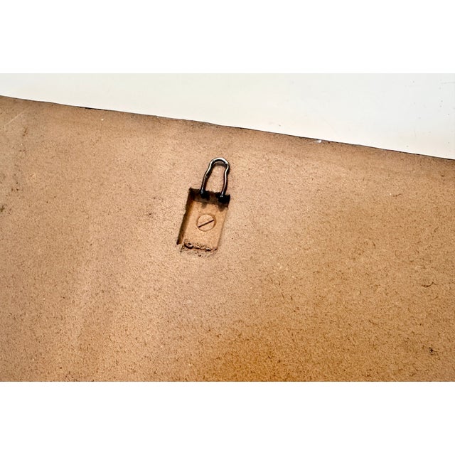 Ceramic Art Wall Tile with a Blooming Tree Motif in an Abstracted Landscape, 1960s For Sale - Image 14 of 17