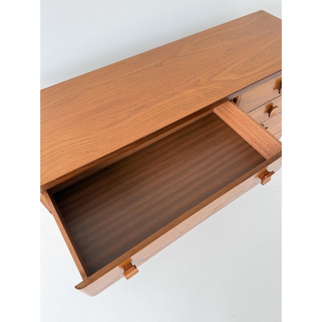 Cantata 6 Drawer Teak Chest of Drawers by John and Sylvia Reid for Stag, 1970s For Sale - Image 11 of 18