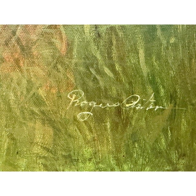 "Parure Des Champs" Reproduction Original Artwork, Signed + Framed For Sale - Image 11 of 12