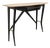 Mid-Century Modern Ebonized Console Table in Black Wood and Marble by Ico Parisi For Sale