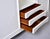 Mid-Century Scandinavian Credenza in White Lacquer For Sale - Image 9 of 12