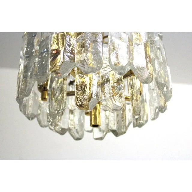 Palazzo Glass Pendant Lamp from Kalmar, 1960s For Sale - Image 6 of 12
