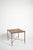 Pair of wrought iron and wicker side tables, 1970s. Height: 59 cm - 23.23 in Length: 63 cm - 24.8 in Width: 63 cm - 24.8...
