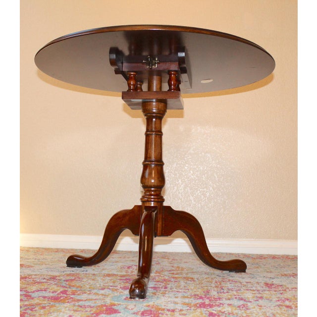 Drexel Heritage Furnishings Inc. Vintage Barker Bros Tilt Table Chairish