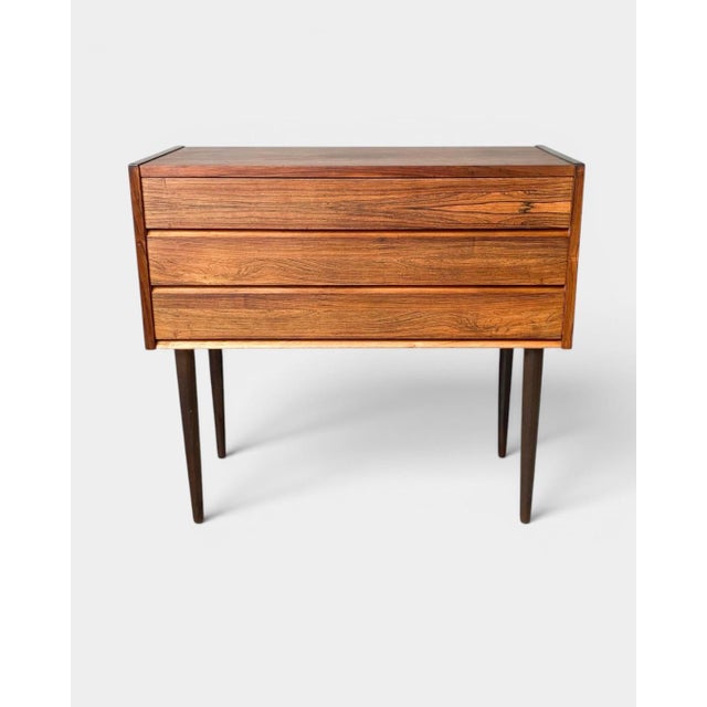 1960s Vintage Danish Rosewood Chest of Drawers, 1960s For Sale - Image 5 of 5