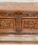 1940s Spanish Carved Wood Sideboard With Floral Decoration, Mid-20th Century For Sale - Image 5 of 18