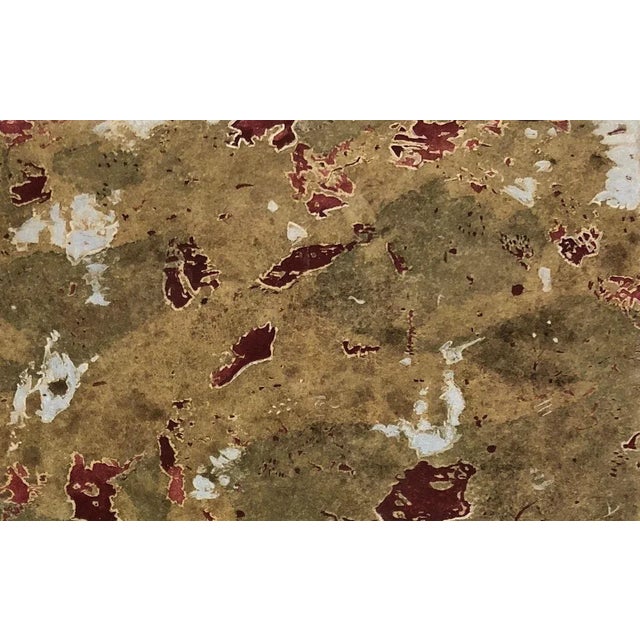 Untitled is an artwork by Mark Tobey. Monotype with tempera, heightened with tempera on Japan paper. Hand signed and dated...