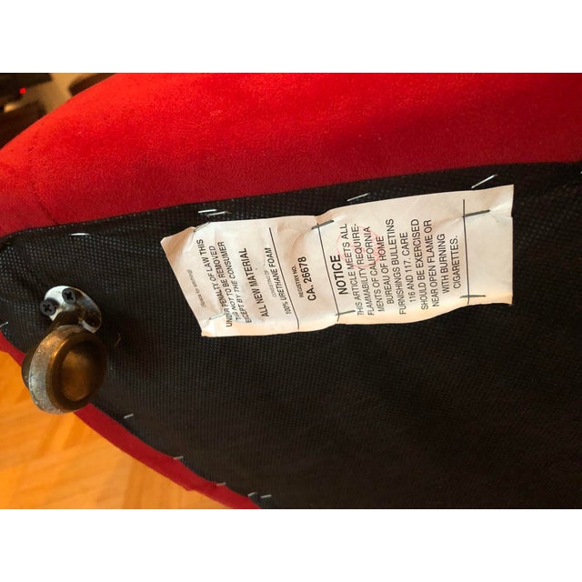 Vintage Nautilus Swivel Chair & Ottoman 2pc Set For Sale - Image 10 of 10