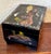 1970s Vintage Chinese Lacquered Jewelry Box With Mother of Pearl For Sale - Image 6 of 12