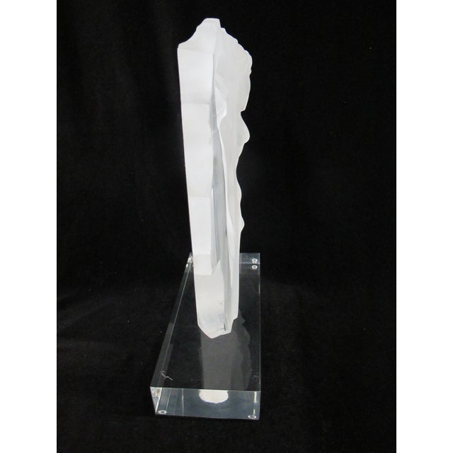 Frederick Hart Acrylic Light Whispers Signed Limited Female Nude Art Sculpture For Sale - Image 12 of 17