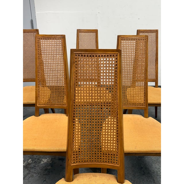 Lane Furniture Rhythm Collection Dining Chairs, Set of Eight For Sale In San Francisco - Image 6 of 8