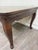 Vintage French Provincial Louis XV Style Parquetry Top Draw Leaf Dining Table For Sale - Image 9 of 13