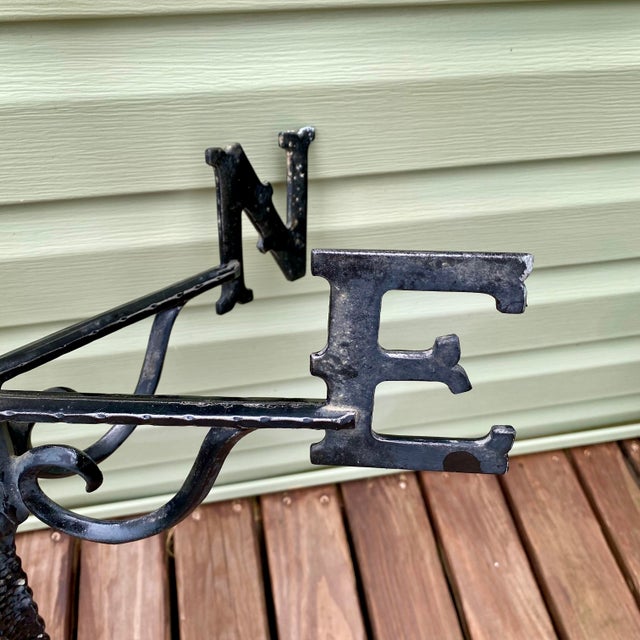 1980s Saddlebred Horse Weathervane For Sale - Image 11 of 12