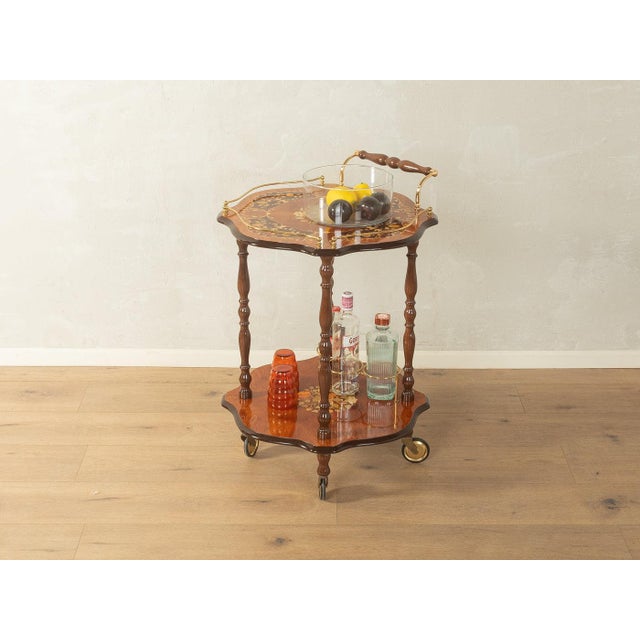 Mid-Century Italian Bar Cart For Sale - Image 11 of 11