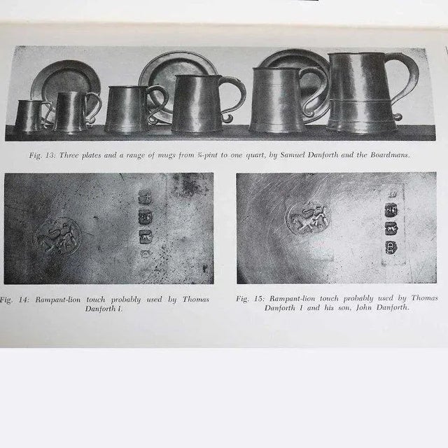 Vintage Guide to American Pewter by Carl Jacobs Book For Sale - Image 4 of 8