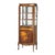 Antique French Vernis Martin Decorated Mahogany Vitrine, Circa 1890 For Sale