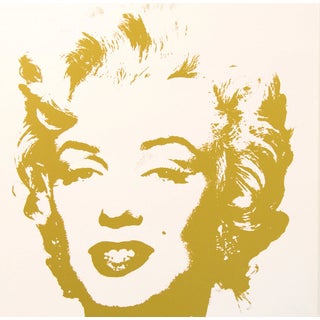 Andy Warhol, Golden Marilyn 41, Print, Framed For Sale