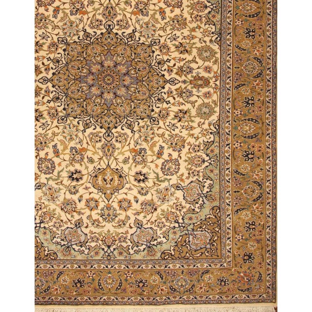 Middle Eastern Hand-Knotted Rug For Sale - Image 4 of 11