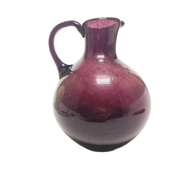 Vintage Polish Jug by Zbigniew Horbowy for Sudety Glassworks, 1970s For Sale - Image 13 of 18