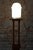 Mid-Century Table Lamp in Lacquered Metal and Opal Glass, Czech, 1960s For Sale - Image 4 of 8