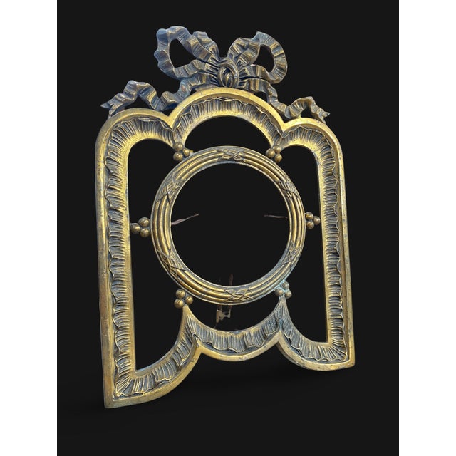 Large Gilt Bronze Photo Frame, France, 1800s For Sale - Image 5 of 13