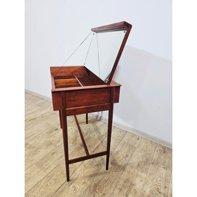 Vintage Scandinavian Teak Dressing Table, 1960s For Sale - Image 5 of 18