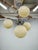Art Deco Champagne Glass Chandelier, Former Czechoslovakia, 1930s For Sale - Image 11 of 14