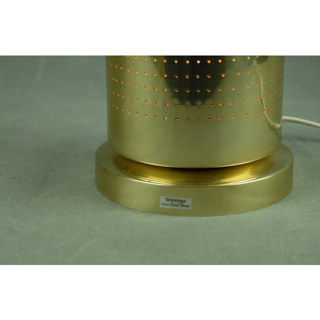 Gemi 1405 Table Lamp by Carl Thore for Granhaga Metallindustri, Sweden For Sale - Image 9 of 11