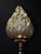 Metal Gothic Revival Bronze Three-Handled Urn Table Lamp with Vianne Flame Shade For Sale - Image 7 of 18