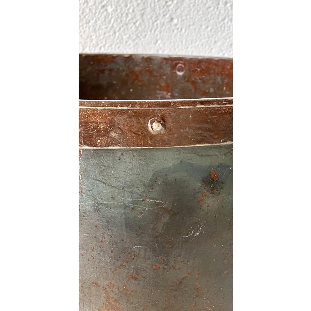 Vintage Copper Bucket For Sale - Image 9 of 10