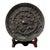 Late 19th Century Bronze Mirror With Sea Beasts and Grapevine Motifs For Sale