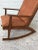 Vintage Mid-Century Modern Walnut Rocking Chair For Sale - Image 9 of 11