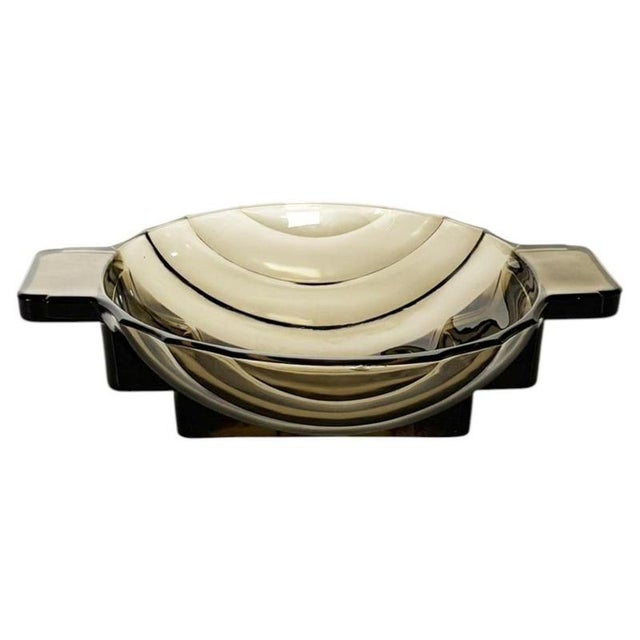 Art Deco Sculpted Glass Catchall, France, 1940s For Sale - Image 15 of 15
