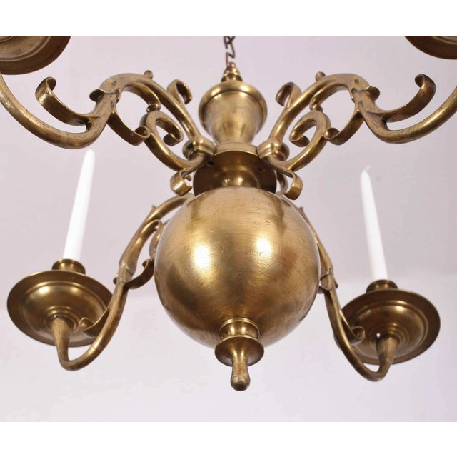 Bronze chandeliers from the first half of the 19th century. The chandeliers are for candles (possibility of...