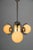1930s Art Deco Chandelier in Glass and Nickel, Europe, 1930s For Sale - Image 5 of 13