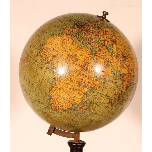 Terrestrial Globe by G. Thomas, 1890s For Sale - Image 14 of 15