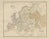 Black Europe Map of Rivers, Watersheds and Elevation, 1857 For Sale - Image 8 of 10