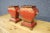 Traditional Regency Tole Lion Planters/Pair For Sale - Image 3 of 8