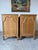 Tall Vintage French Provincial Carved Cherry Wood Three-Drawer Chest – A Pair For Sale - Image 9 of 12